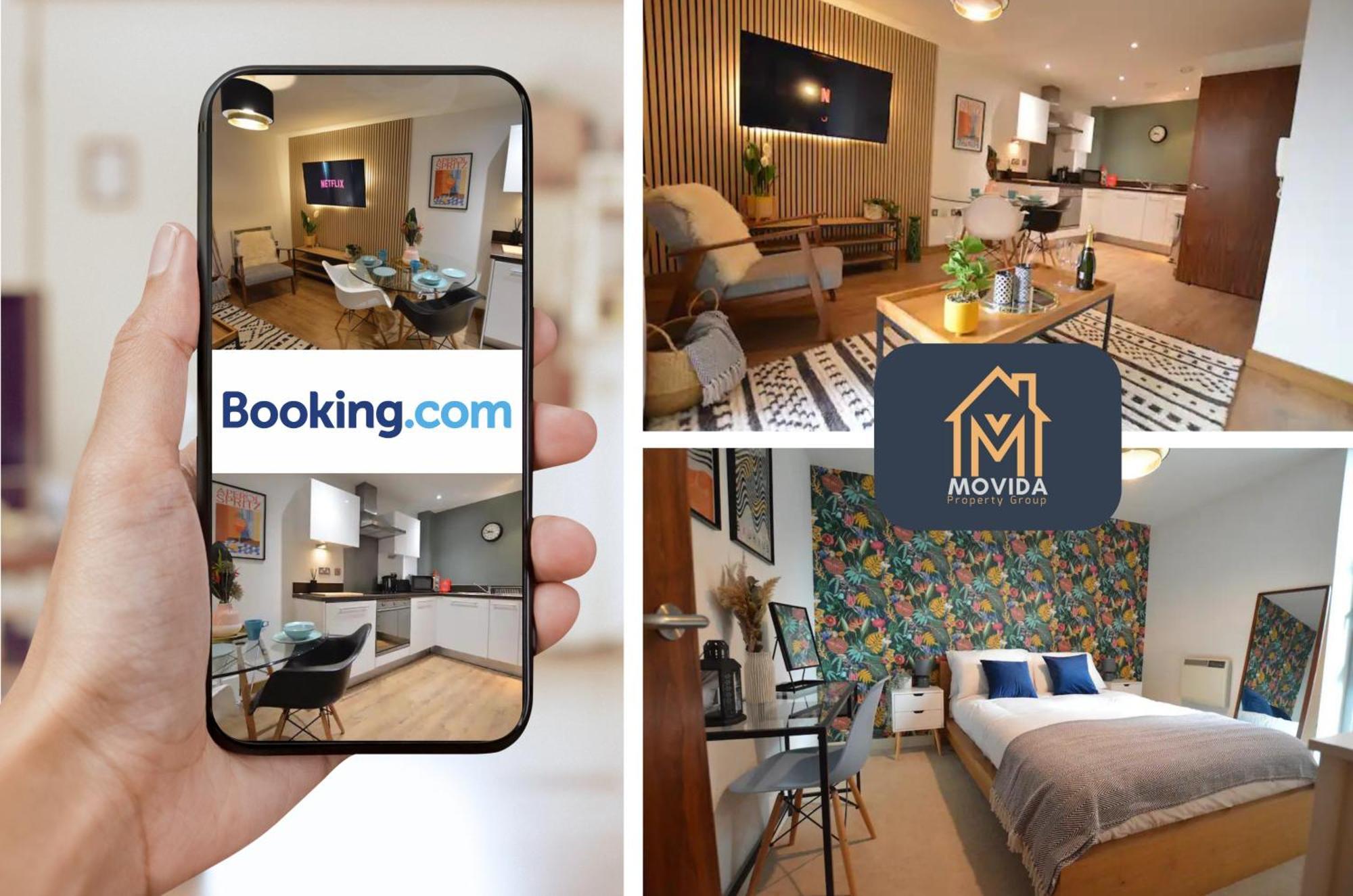 Lgi Stunning 1 Bedroom Apartment By Movida Property Group Short Lets & Serviced Accommodation Лидс Экстерьер фото
