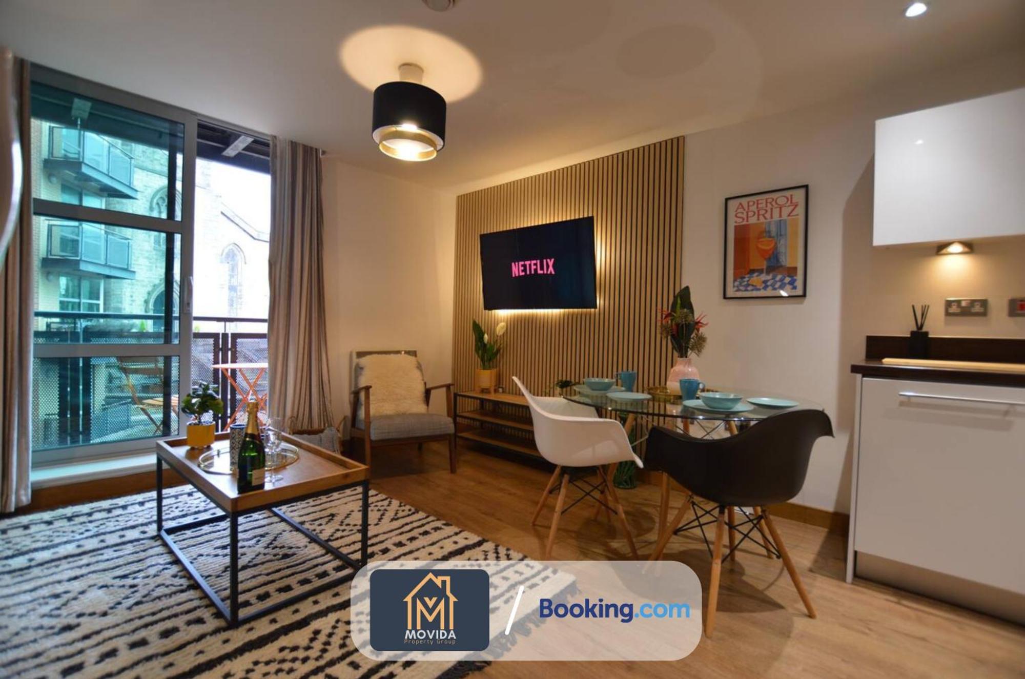 Lgi Stunning 1 Bedroom Apartment By Movida Property Group Short Lets & Serviced Accommodation Лидс Экстерьер фото