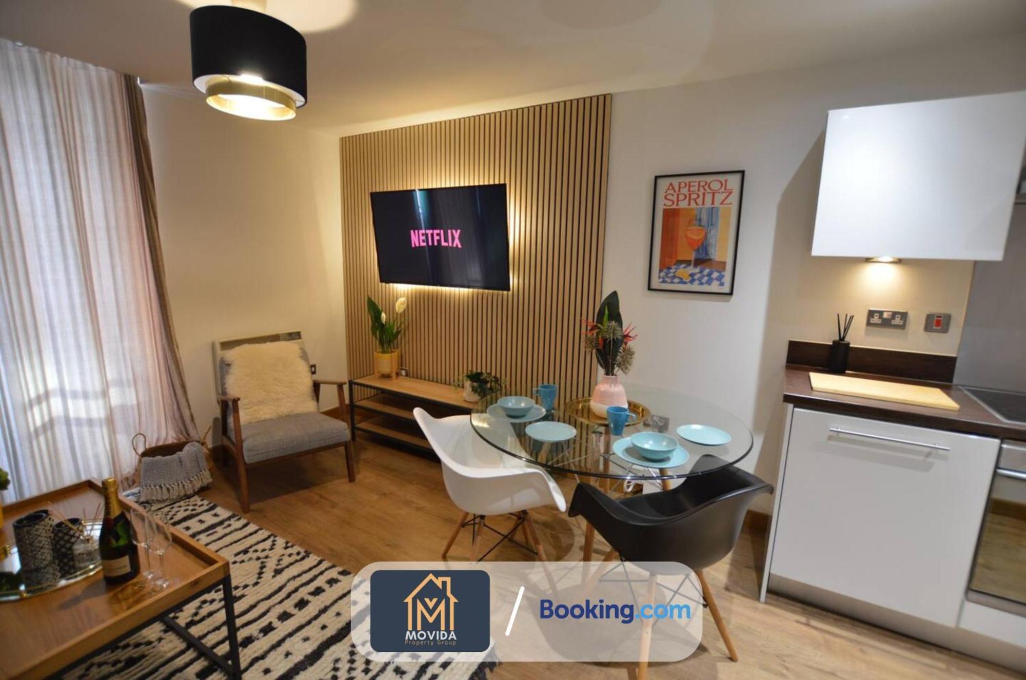 Lgi Stunning 1 Bedroom Apartment By Movida Property Group Short Lets & Serviced Accommodation Лидс Экстерьер фото