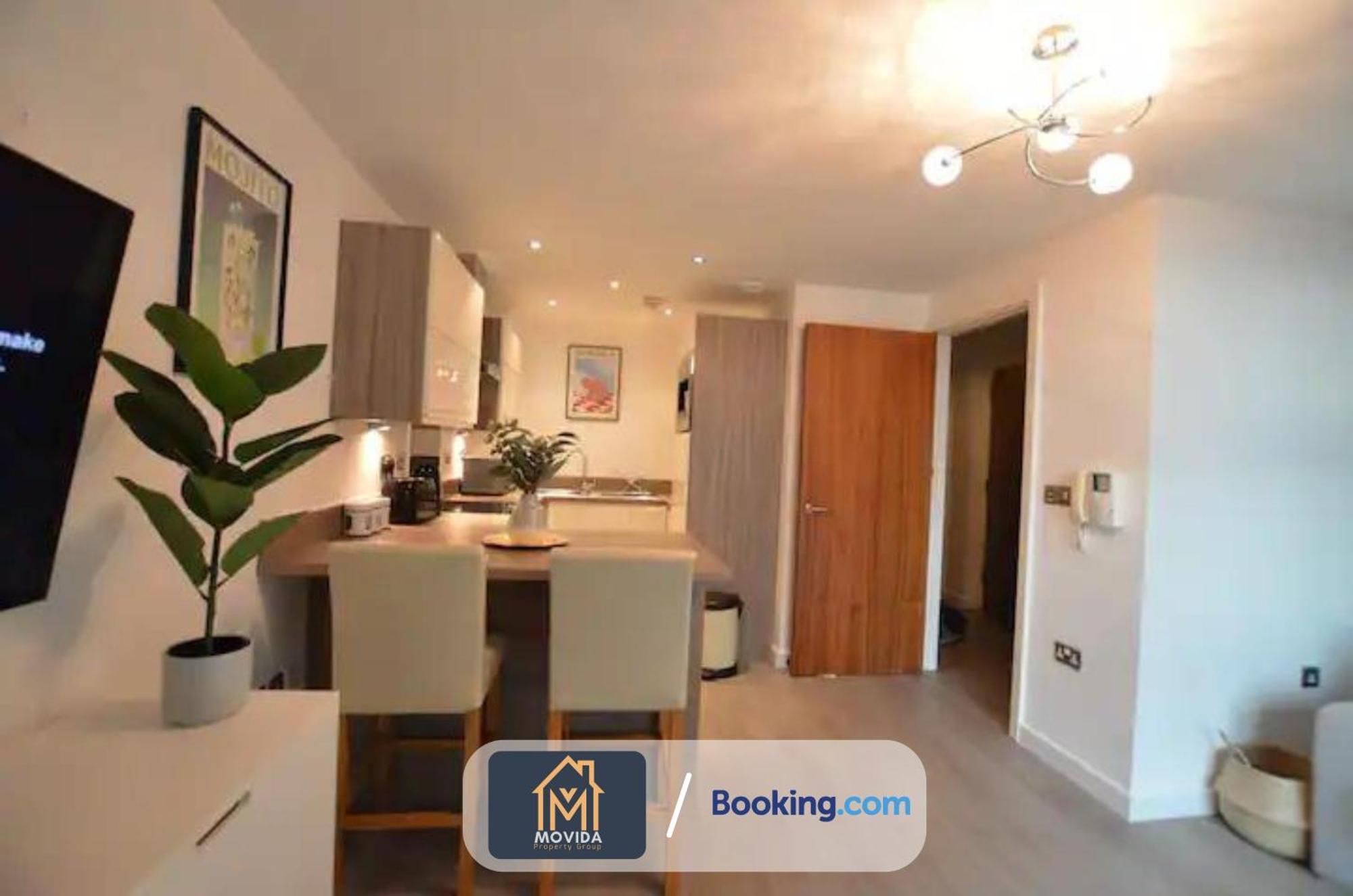 Lgi Stunning 1 Bedroom Apartment By Movida Property Group Short Lets & Serviced Accommodation Лидс Экстерьер фото
