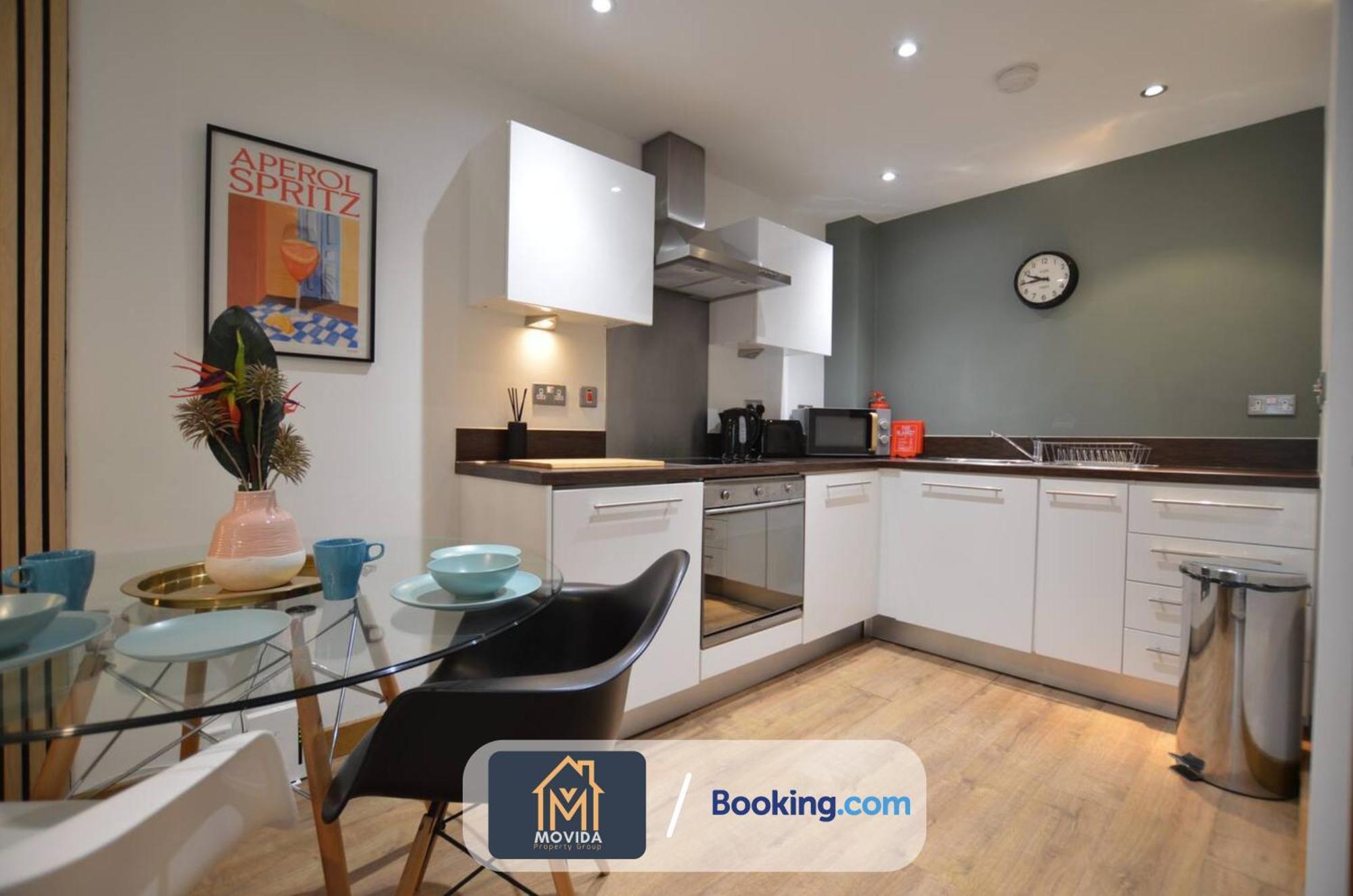 Lgi Stunning 1 Bedroom Apartment By Movida Property Group Short Lets & Serviced Accommodation Лидс Экстерьер фото